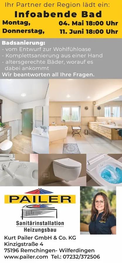 Informationsflyer über Veranstaltungen zu Heizungs- und Sanitärsystemen Informationsflyer über Veranstaltungen zu Heizungs- und Sanitärsystemen.